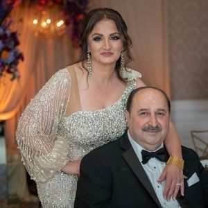 ♥️SOLD♥️ Beaded Engagement Dress